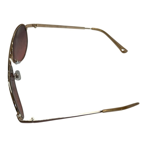 Juicy Couture Pink Aviator Sunglasses Gold with Pink Lenses - Picture 7 of 8